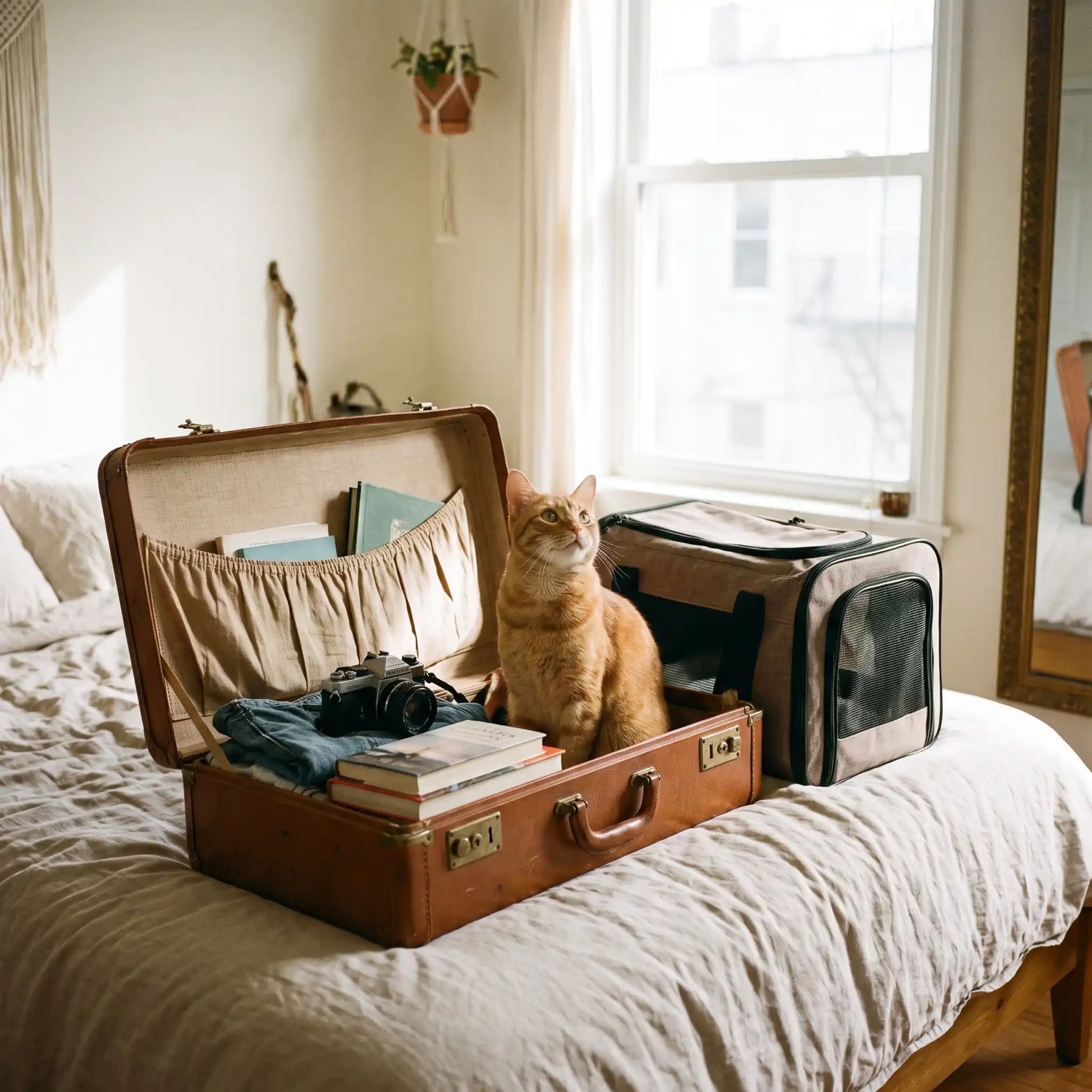 Partir en vacances avec son chat : par où commencer ?
