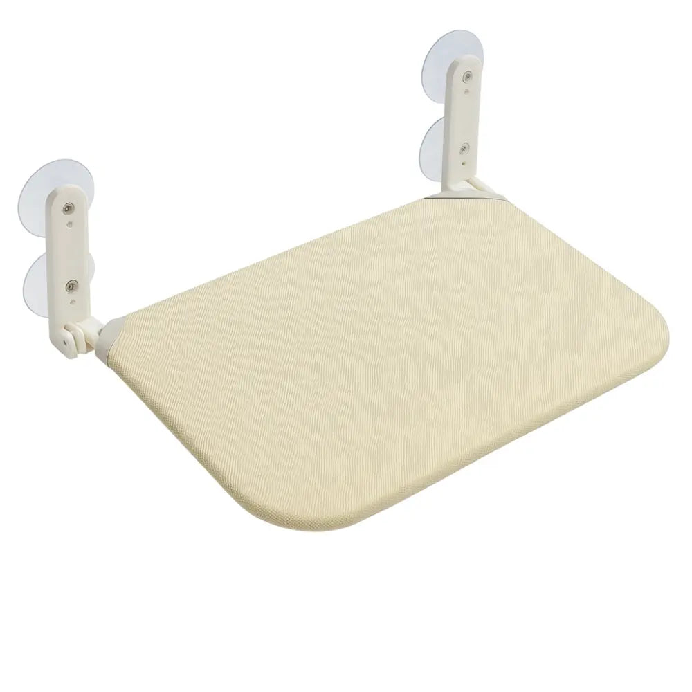 Hamac de fenêtre pour chat beige, solide et confortable, avec ventouses résistantes, idéal pour le repos et l’observation près de la vitre.