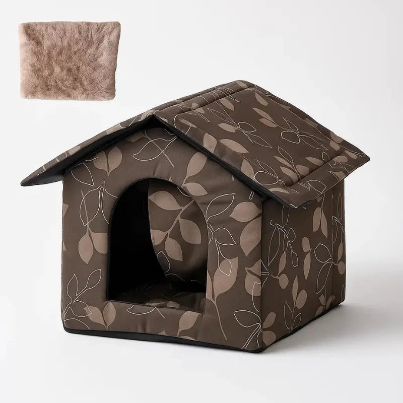 Coussin intérieur amovible pour panier extérieur imperméable pour chat