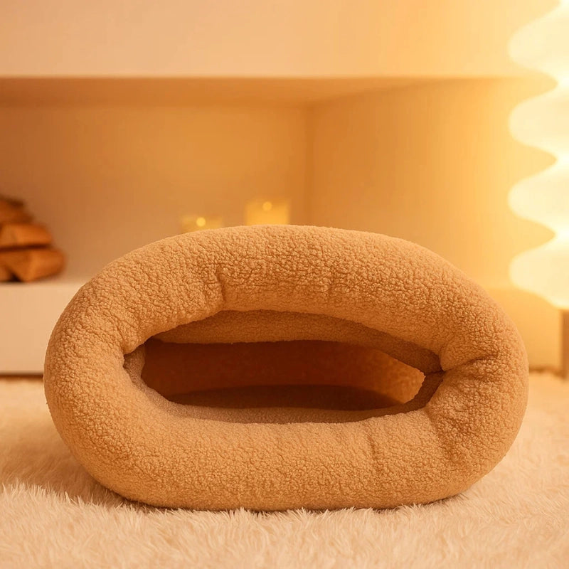 Sac de couchage pour chat chaud contre le froid