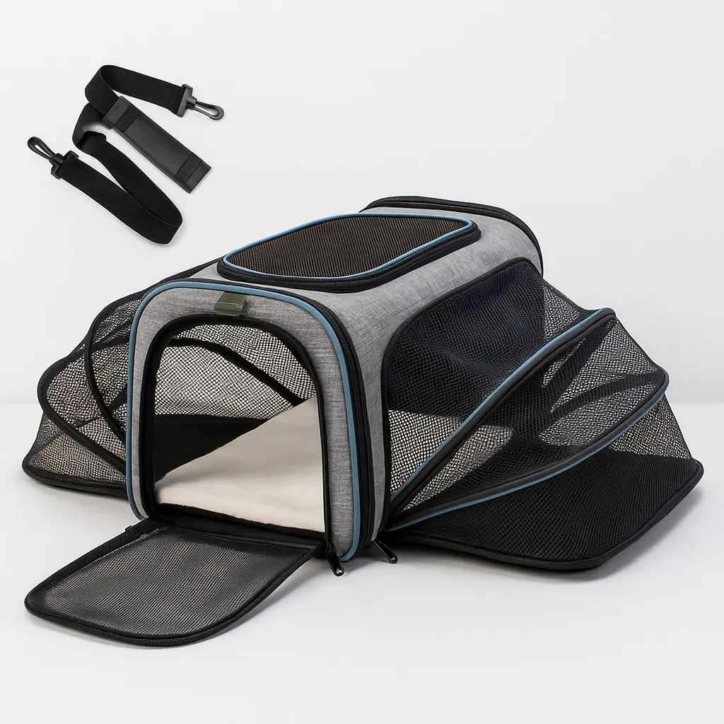 Sac de transport pour chat | Double extension Sac pour chat