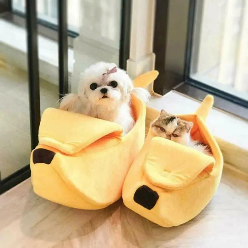 Cadeau offert - Panier pour chat Banane Sac pour chat