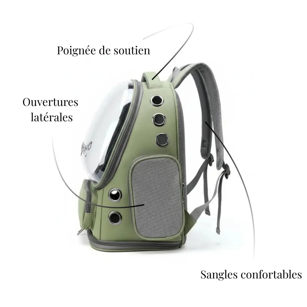 Sac à dos pour chat transparent Sac pour chat
