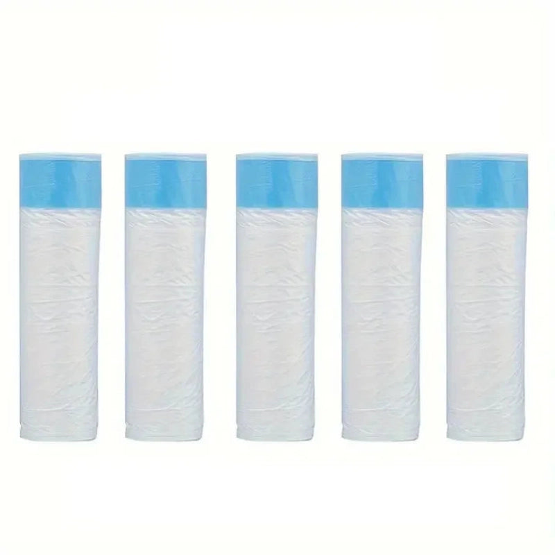 Rouleaux de sacs jetables pour sac à litière pour chat, modèles résistants et faciles à utiliser.